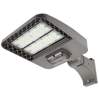 LED Shoebox / Area Light - 150W - With Microwave Motion Sensor+ Photocell